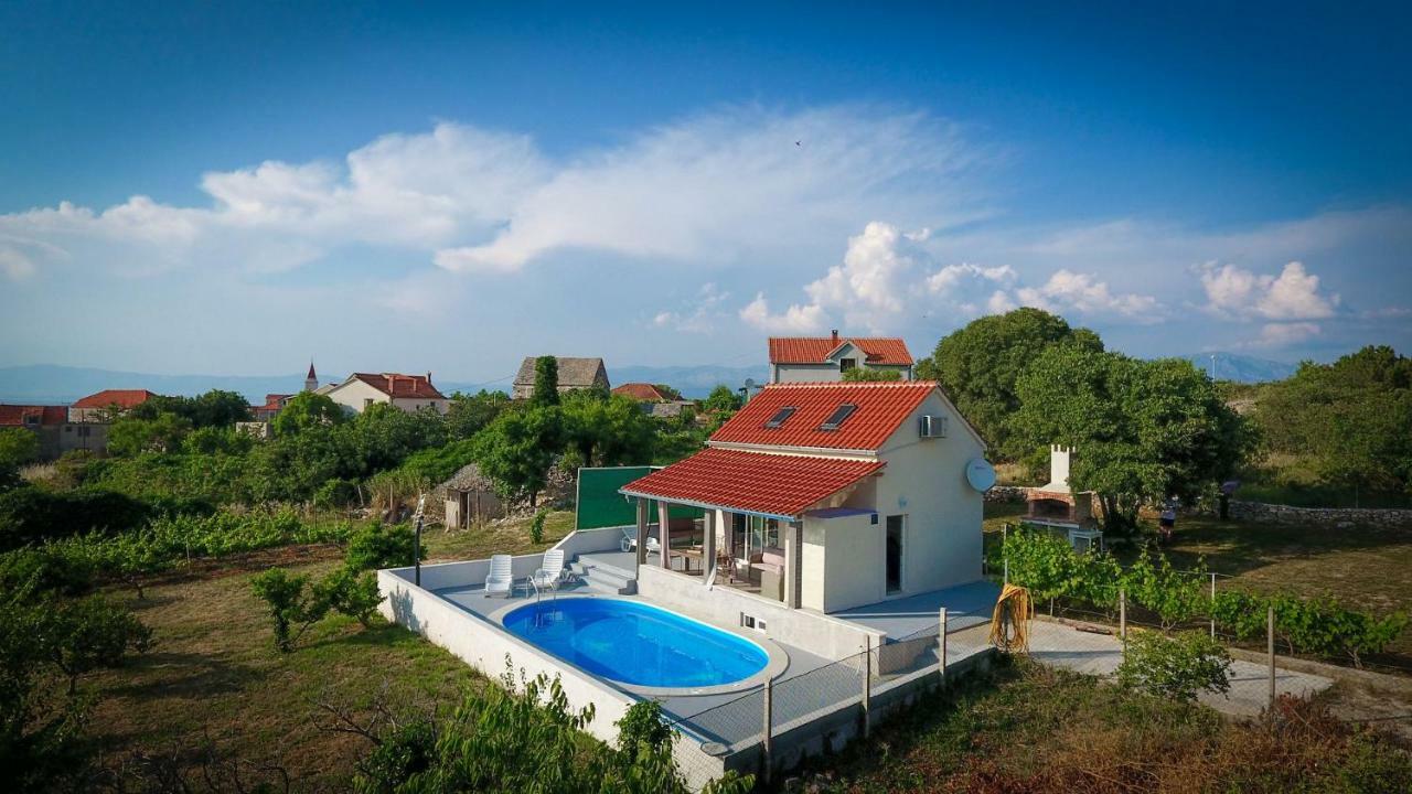 Villa Baras Garden - House With Pool Mirce Eksteriør bilde